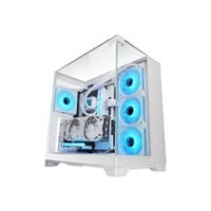 Caja Mars Gaming ATX mATX Mini-ITX Blanca (MCVISIONW)