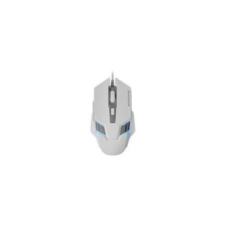 Ratón Mars Gaming Óptico RGB USB 4000dpi Blanco(MM024W)