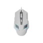 Ratón Mars Gaming Óptico RGB USB 4000dpi Blanco(MM024W)