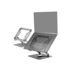 Soporte Mars Gaming 17" Giratorio/Plegable Negro(MARSN)