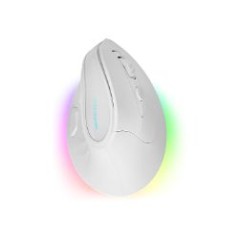 Ratón Mars Gaming Ergo Óptico RF/BT Blanco (MMSKW)