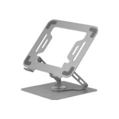 Soporte Mars Gaming 17" Girat/Plegable Plata (MARSNW)