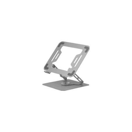 Soporte Mars Gaming 17" Girat/Plegable Plata (MARSNW)