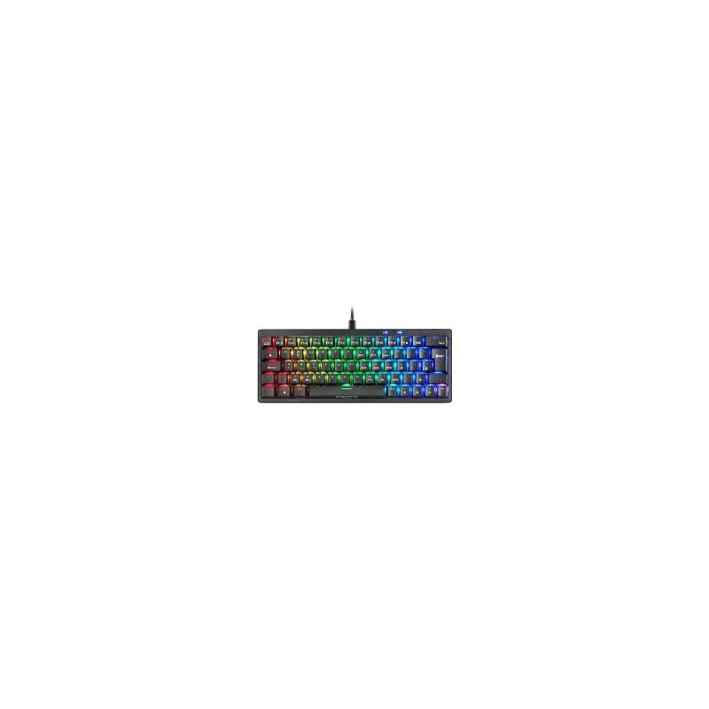 Teclado Mars Gaming RGB USB-C Negro (MKMINIPROYES)