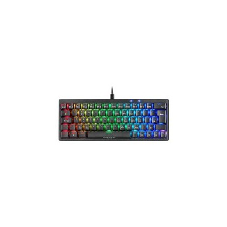 Teclado Mars Gaming RGB USB-C Negro (MKMINIPROYES)