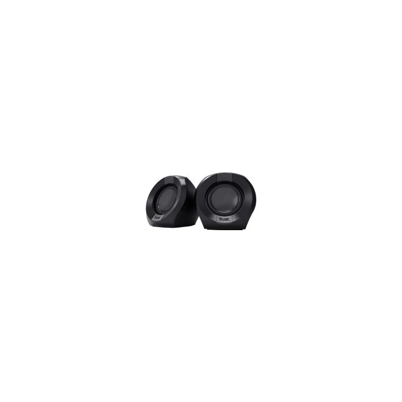 Altavoces Trust Polo 2.0 4W USB Negros (25164)
