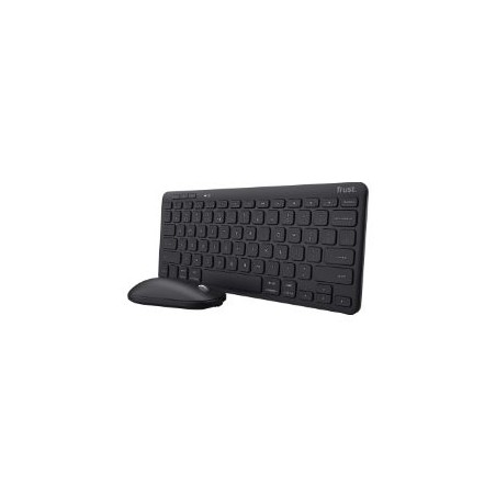 Teclado+Ratón Trust Lyra Bluetooth Negro (25061)