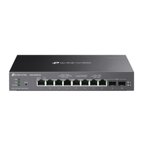 Switch TP-Link 10xRJ45 2xSPF+ 10GbE PoE+ (SG2210XMP-M2)