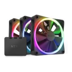 Ventilador NZXT F120 RGB 3x120mm Negro (RF-R12TF-B1)