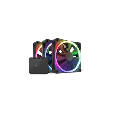 Ventilador NZXT F120 RGB 3x120mm Negro (RF-R12TF-B1)