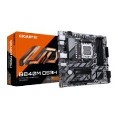 GIGABYTE B840M DS3H: (AM5) 4DDR5 USB DP HDMI RJ45 mATX