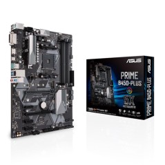 ASUS PRIME B450-PLUS: (AM4) 4xDDR4 VGA DVI HDMI ATX