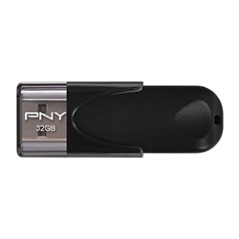 Pendrive PNY USB2.0 32Gb Negro (FD32GATT4-EF)