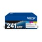 Toner BROTHER Pack Tricolor 1400 páginas (TN241CMY) Toner BROTHER Pack Tricolor 1400 páginas (TN241CMY)