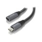 Cable AISENS USB-C/M a USB-C/H 2m Gris (A107-0636) Cable AISENS USB-C/M a USB-C/H 2m Gris (A107-0636)