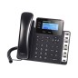Teléfono IP GrandStream 3 Líneas Negro/Gris (GXP1630)
