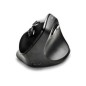 Ratón Vertical NGS Óptico RF 2.4GHz Negro (EVOMOKSHA)