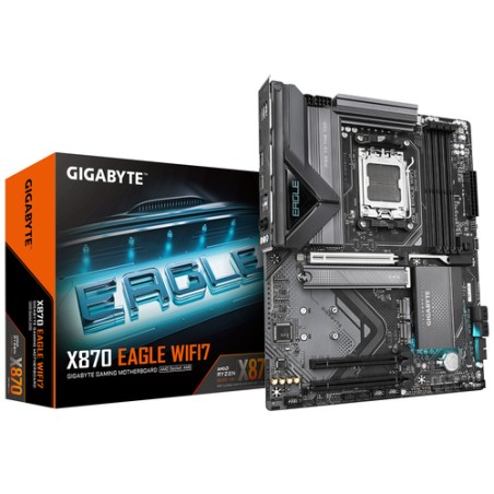 GIGABYTE X870 EAGLE WIFI7: (AM5) 4DDR5 USB4 DP HDMI ATX