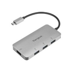 Hub TARGUS USB-C a 4x USB-A Plata (ACH226EU)
