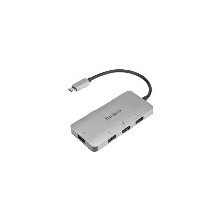 Hub TARGUS USB-C a 4x USB-A Plata (ACH226EU)