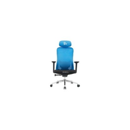 Silla Newskill Nue Ergonómica Azul/Negra(NS-CH-NUE-BBL)