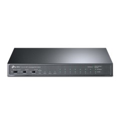 Switch TP-Link 10xRJ45 10/100 8xPoE Negro (TL-SL1311MP)