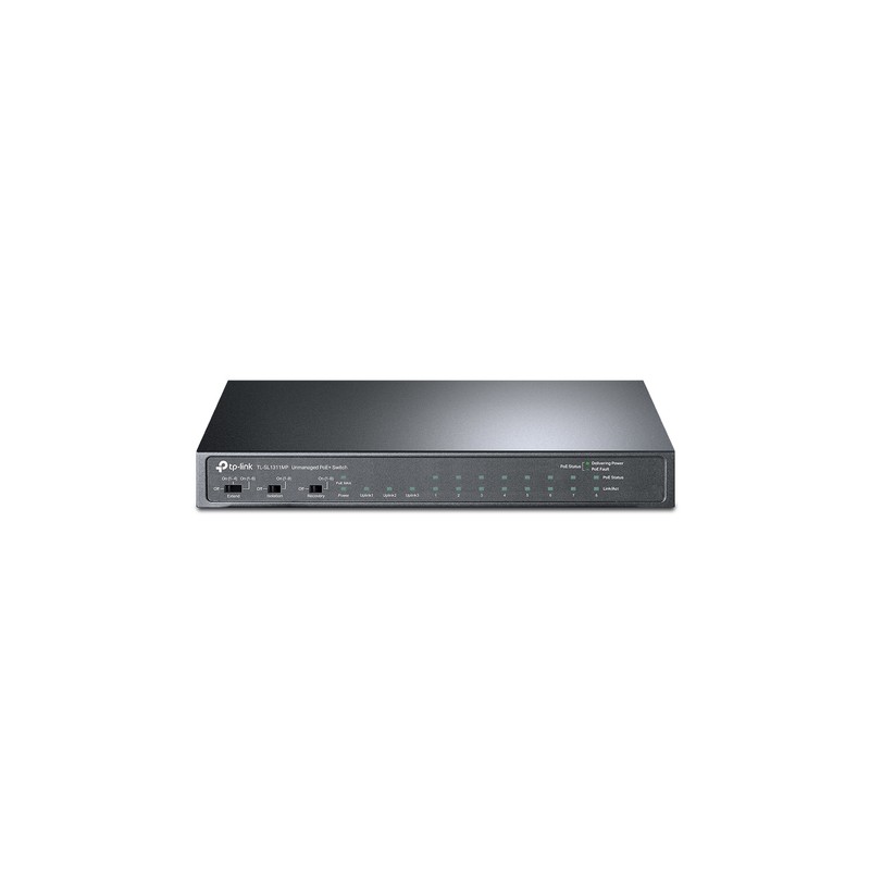Switch TP-Link 10xRJ45 10/100 8xPoE Negro (TL-SL1311MP) Switch TP-Link 10xRJ45 10/100 8xPoE Negro (TL-SL1311MP)