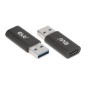 Adaptador Club 3D USB-A/M a USB-C/H Negro (CAC-1525)