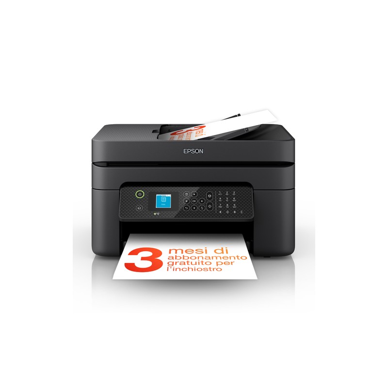 Multif Epson WF-2930DWF A4 Color Fax Negra (C11CK63403)