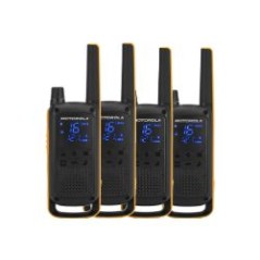 Walkie Talkie Motorola T82 Pack 4 (59T82EXQUADPACK)