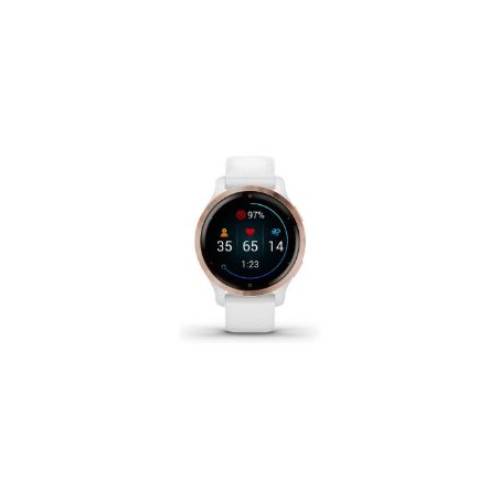 Smartwatch GARMIN Venu 2S Oro Rosa/Blanco(010-02429-13)
