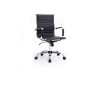 Silla de Oficina EQUIP Respaldo Medio Negra (EQ651002)
