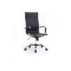 Silla Oficina EQUIP Respaldo Alto Negro (EQ651001)