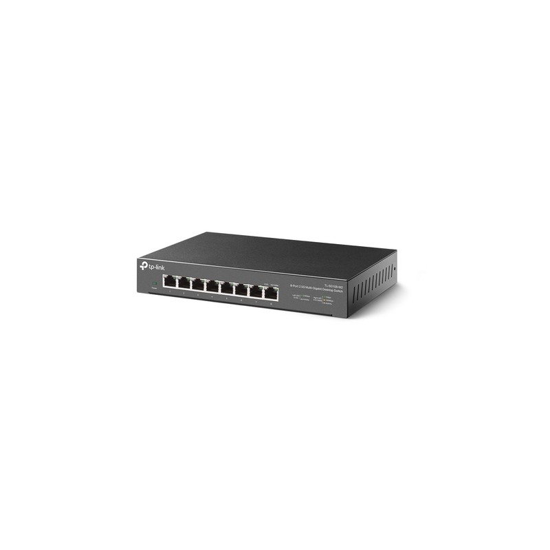 Switch TP-Link 8xRJ45 2.5GbE Negro (TL-SG108-M2) Switch TP-Link 8xRJ45 2.5GbE Negro (TL-SG108-M2)