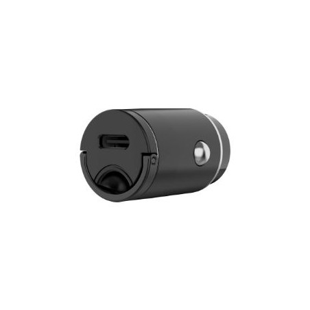 Mini Cargador de Coche CELLY 30W 1xUSB-C (CCMINIUSBCBK)