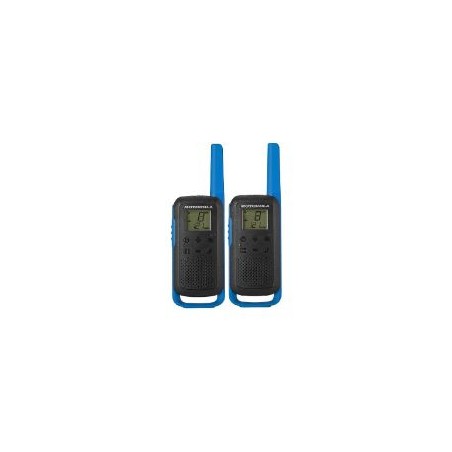 Walkie Talkie MOTOROLA T62 2Unidades (59T62BLUEPACK)