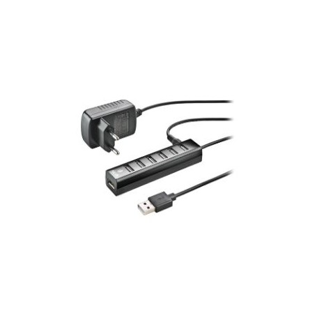 Hub NGS 7xUSB 2.0 Negro (IHUB7TINY)