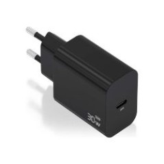 Cargador de Pared AISENS 1xUSB-C 30W Negro (A110-0941)