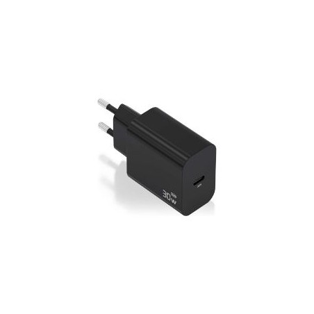 Cargador de Pared AISENS 1xUSB-C 30W Negro (A110-0941)