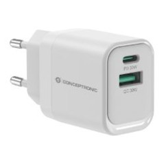 Cargador CONCEPTRONIC USB-A/C 33W PD 3.0 (ALTHEA19W33)
