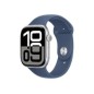 Apple Watch Series 10 GPS 46mm Plata/Azul (MWWM3QL/A)