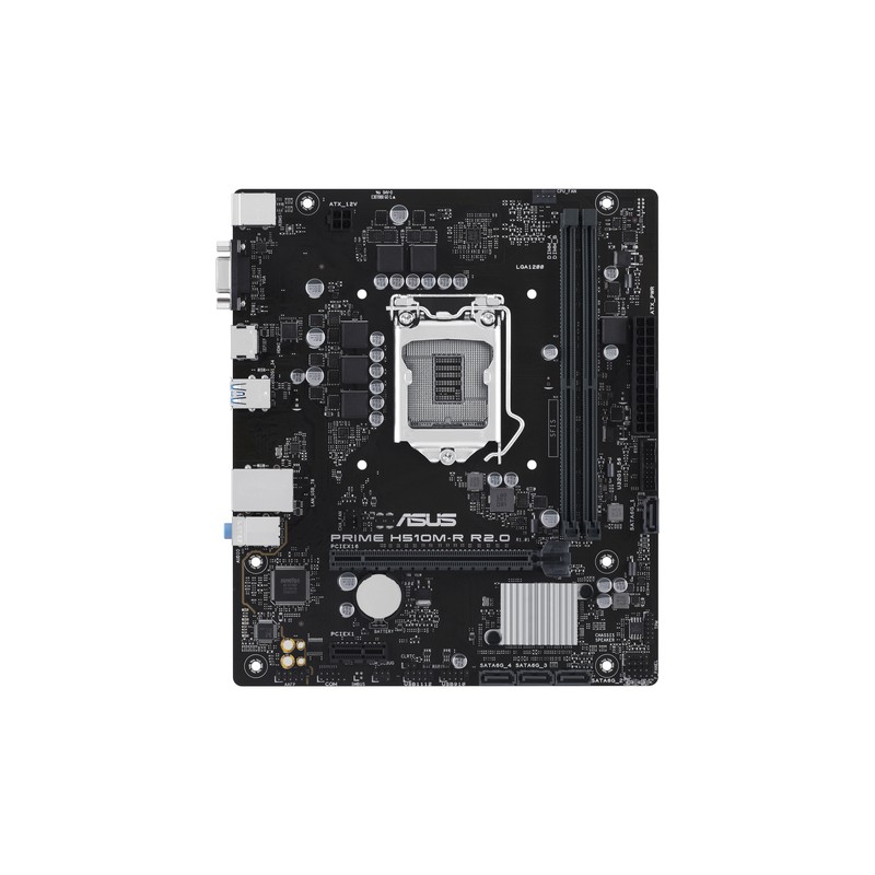ASUS PRIME H510M-R R2.0-SI: (1200) 2DDR4 VGA HDMI mATX ASUS PRIME H510M-R R2.0-SI: (1200) 2DDR4 VGA HDMI mATX