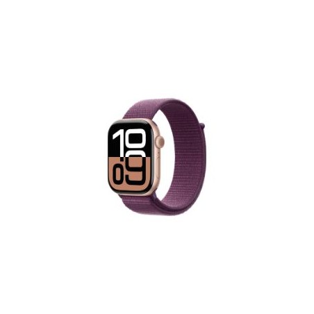 Apple Watch Series 10 GPS Oro Rosa/Ciruela (MWWV3QL/A)