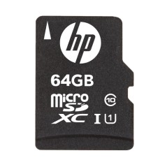 HP Micro SDXC 64Gb + Adaptador SD (SDU64GBXC10HP-EF)
