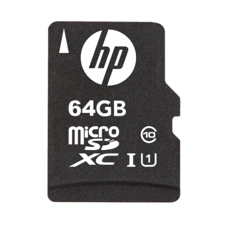 HP Micro SDXC 64Gb + Adaptador SD (SDU64GBXC10HP-EF)