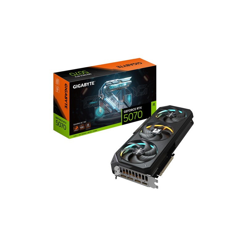 GIGABYTE RTX5070 OC 12Gb GDDR7 (GV-N5070GAMING OC-12GD) GIGABYTE RTX5070 OC 12Gb GDDR7 (GV-N5070GAMING OC-12GD)