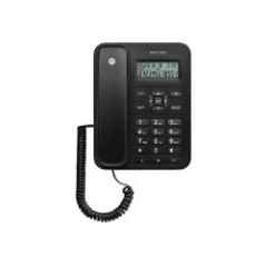 Teléfono Fijo Motorola CT202 Negro (107CT202BLACK)