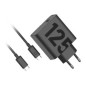 Cargador de Pared Motorola 125W USB-C Negro (SJMC1252)