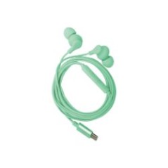 Auriculares CELLY Earphones USB-C Verde (UP1600TYPECGN)