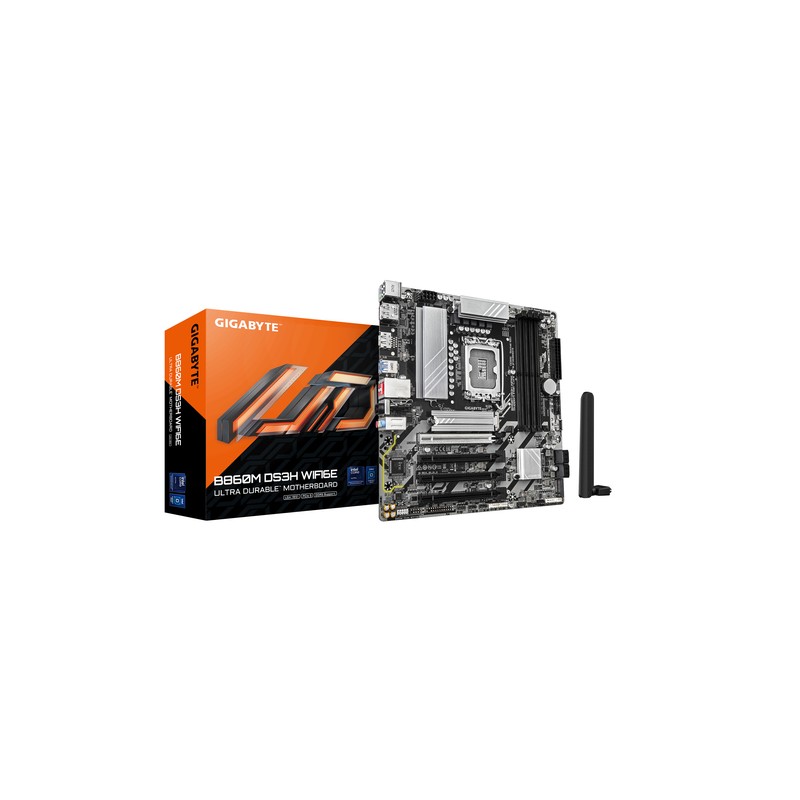 GIGABYTE B860M DS3H WIFI6E:(LGA1851) 4DDR5 HDMI DP mATX GIGABYTE B860M DS3H WIFI6E:(LGA1851) 4DDR5 HDMI DP mATX
